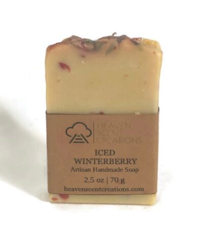 iced winterberry guest-sized soap